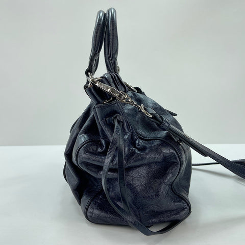 Miu Miu 2WAY Handbag leather black WS32599