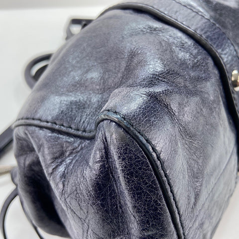 Miu Miu 2WAY Handbag leather black WS32599
