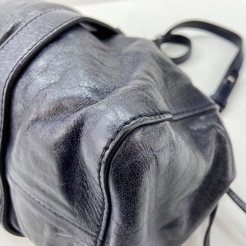 Miu Miu 2WAY Handbag leather black WS32599