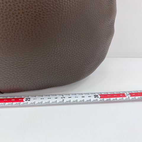 PRADA Shoulder Bag leather Brown WS32600