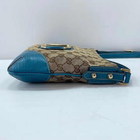 GUCCI Horsebit Shoulder Bag beige WS32604