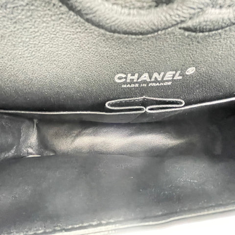 CHANEL Matrasse 25 Shoulder Bag PVC black WS32606