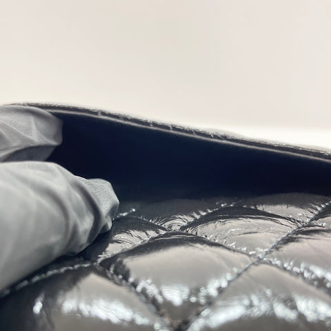 CHANEL Matrasse 25 Shoulder Bag PVC black WS32606
