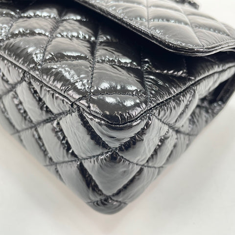 CHANEL Matrasse 25 Shoulder Bag PVC black WS32606