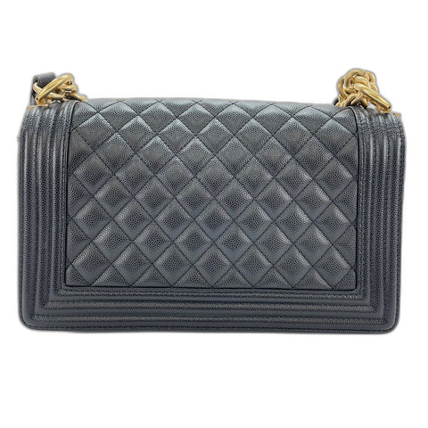 CHANEL Boy Chanel Medium Shoulder Bag black WS32609