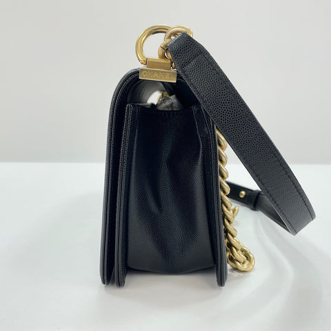 CHANEL Boy Chanel Medium Shoulder Bag black WS32609