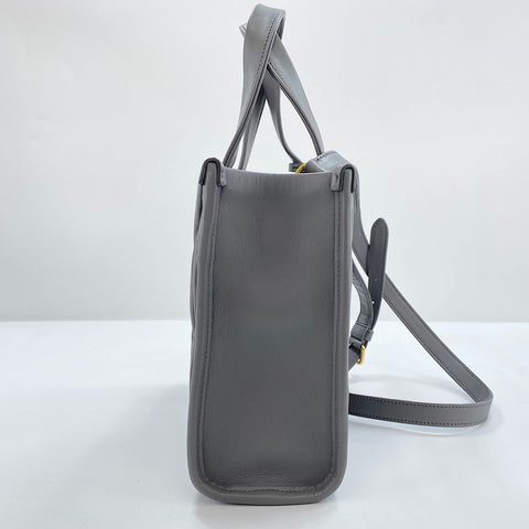 Miu Miu Materasse 2WAY Handbag leather gray WS32613
