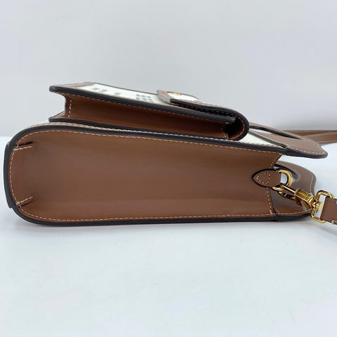 BURBERRY Mini Pocket Bag (2-Way) Handbag canvas Brown WS32614