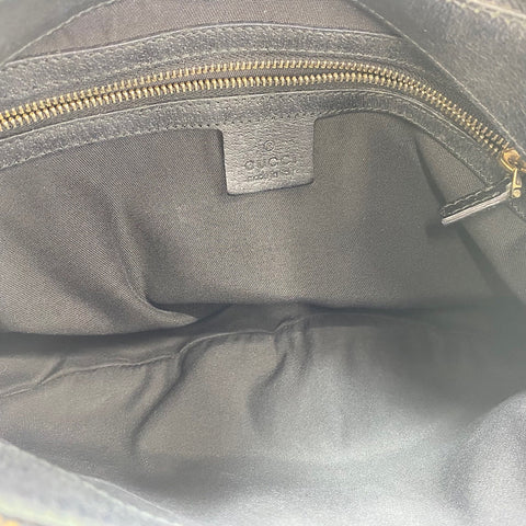 GUCCI Bamboo Shoulder Bag black WS32615