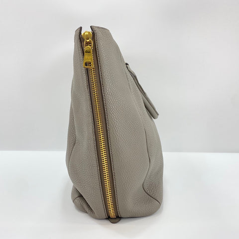 PRADA Vittello Dino 2WAY Tote Bag leather beige WS32616