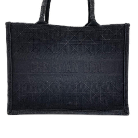 Christian Dior Christian Dior Book Tote Medium Tote Bag canvas black WS32621