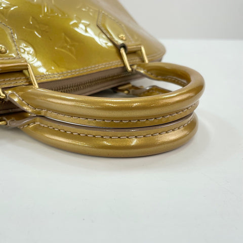 LOUIS VUITTON Alma PM Handbag yellow WS32623