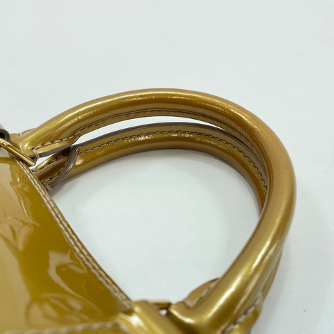 LOUIS VUITTON Alma PM Handbag yellow WS32623