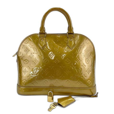 LOUIS VUITTON Alma PM Handbag yellow WS32623
