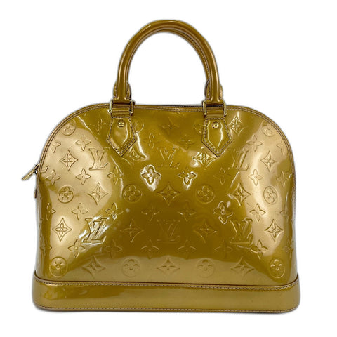 LOUIS VUITTON Alma PM Handbag yellow WS32623