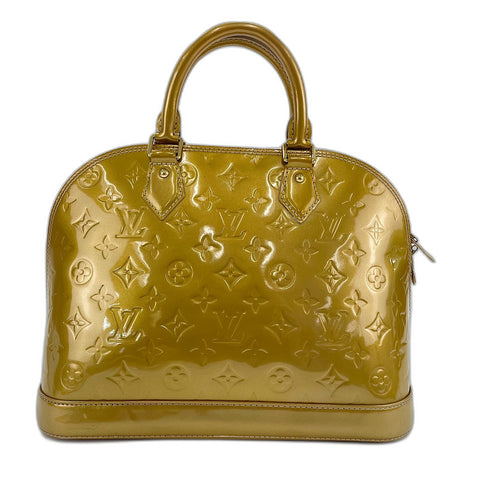 LOUIS VUITTON Alma PM Handbag yellow WS32623