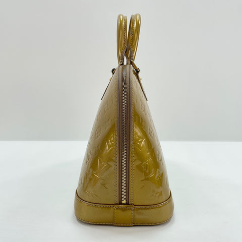 LOUIS VUITTON Alma PM Handbag yellow WS32623