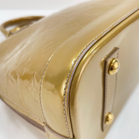 LOUIS VUITTON Alma PM Handbag yellow WS32623