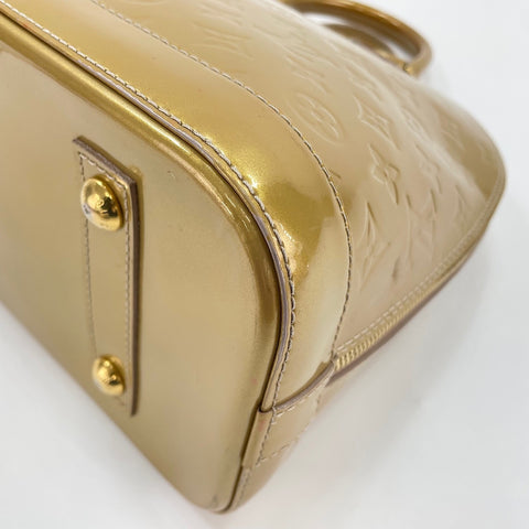 LOUIS VUITTON Alma PM Handbag yellow WS32623