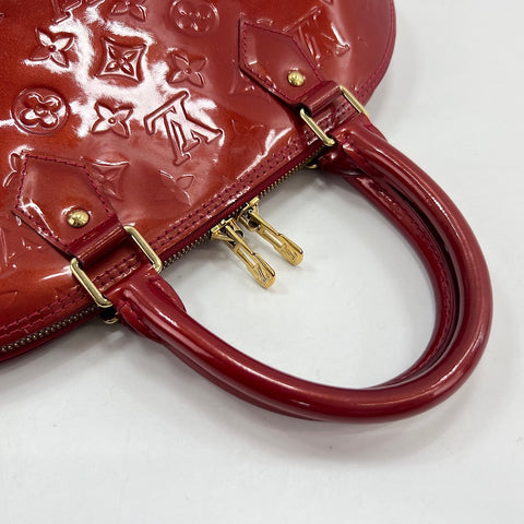 LOUIS VUITTON Alma GM Handbag Red WS32627