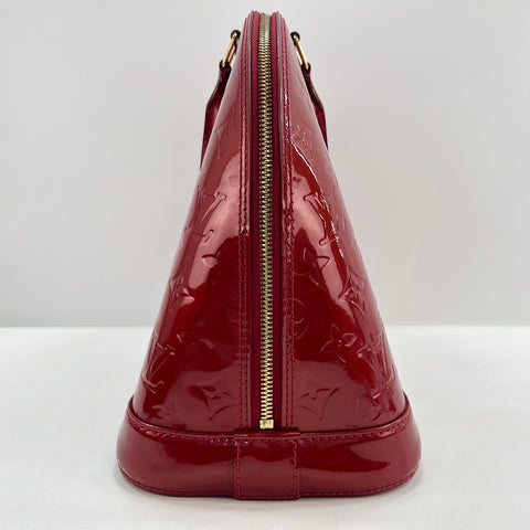 LOUIS VUITTON Alma GM Handbag Red WS32627