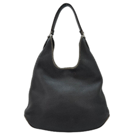 FENDI Celeria Shoulder Bag leather Brown WS32628