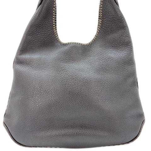 FENDI Celeria Shoulder Bag leather Brown WS32628