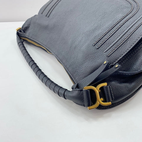 Chloe Mercy Shoulder Bag leather black WS32629