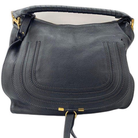 Chloe Mercy Shoulder Bag leather black WS32629