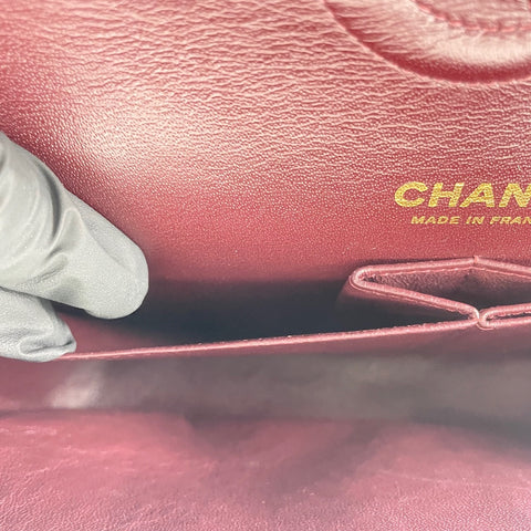 CHANEL Matrasse 25 Shoulder Bag lambskin black WS32631