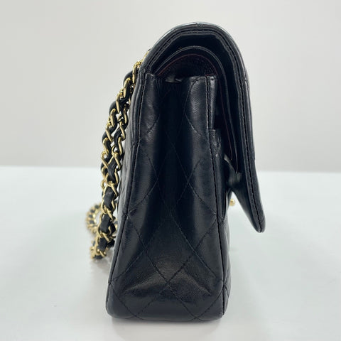 CHANEL Matrasse 25 Shoulder Bag lambskin black WS32631