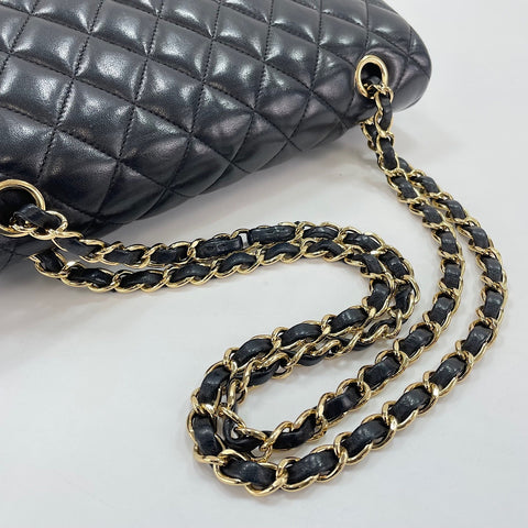 CHANEL Matrasse 25 Shoulder Bag lambskin black WS32631