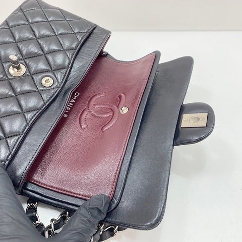CHANEL Matrasse 23 Shoulder Bag lambskin black WS32632
