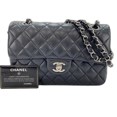 CHANEL Matrasse 23 Shoulder Bag lambskin black WS32632