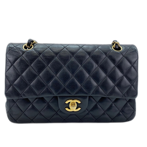 CHANEL Matrasse 25 Shoulder Bag lambskin black WS32633