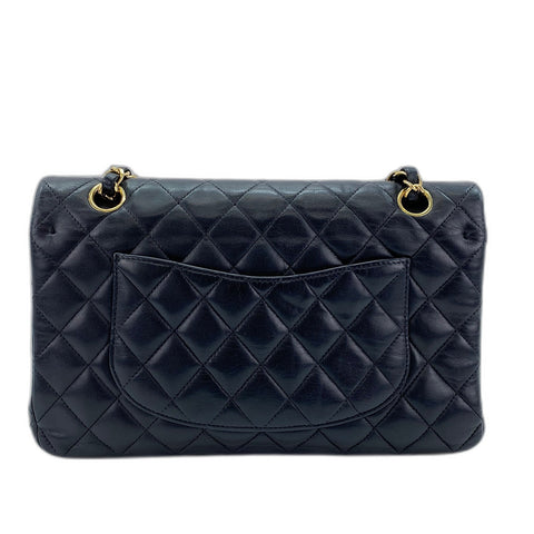 CHANEL Matrasse 25 Shoulder Bag lambskin black WS32633