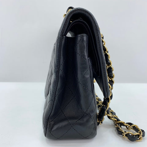 CHANEL Matrasse 25 Shoulder Bag lambskin black WS32633