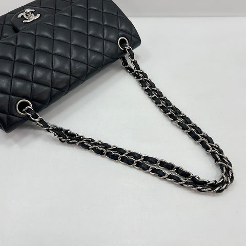 CHANEL Matrasse 25 Shoulder Bag lambskin black WS32634