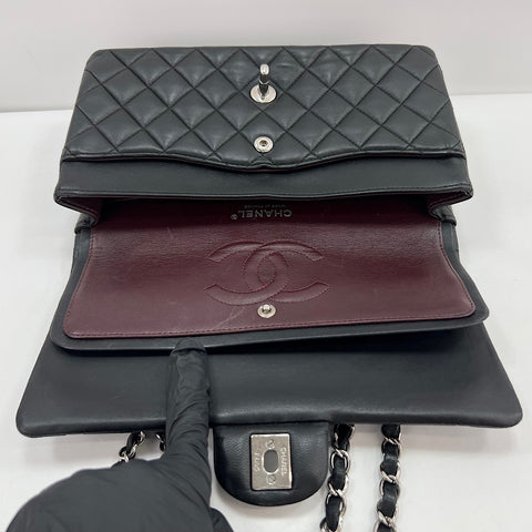 CHANEL Matrasse 25 Shoulder Bag lambskin black WS32634