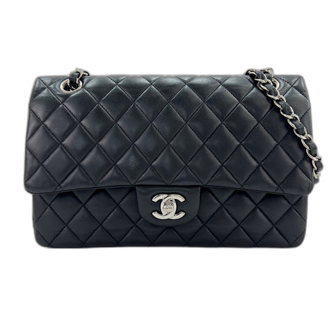 CHANEL Matrasse 25 Shoulder Bag lambskin black WS32634