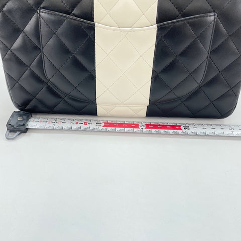CHANEL Matrasse 25 Shoulder Bag lambskin black WS32635