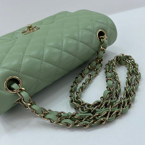 CHANEL Matrasse 23 Shoulder Bag green WS32636