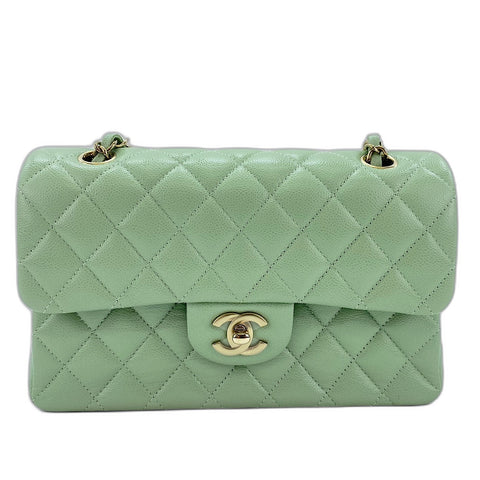 CHANEL Matrasse 23 Shoulder Bag green WS32636