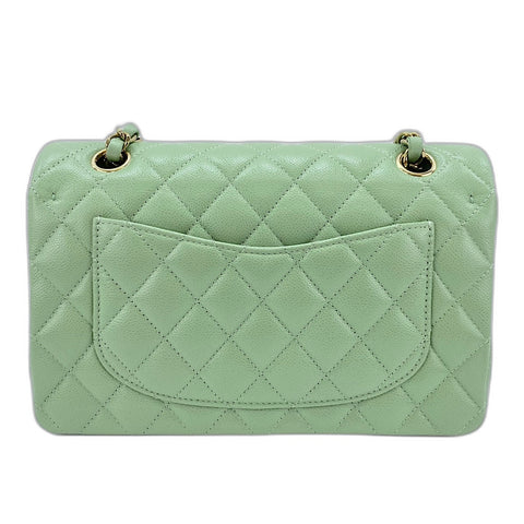 CHANEL Matelasse 23 Shoulder Bag green WS32636