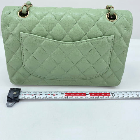 CHANEL Matrasse 23 Shoulder Bag green WS32636