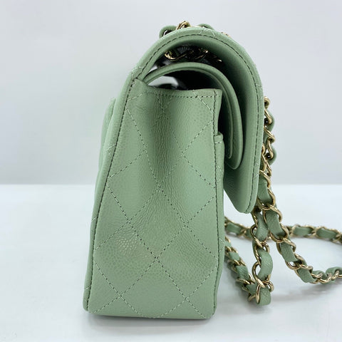 CHANEL Matrasse 23 Shoulder Bag green WS32636