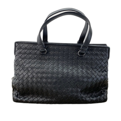 BOTTEGAVENETA Handbag leather black WS32638