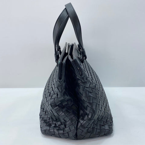 BOTTEGAVENETA Handbag leather black WS32638