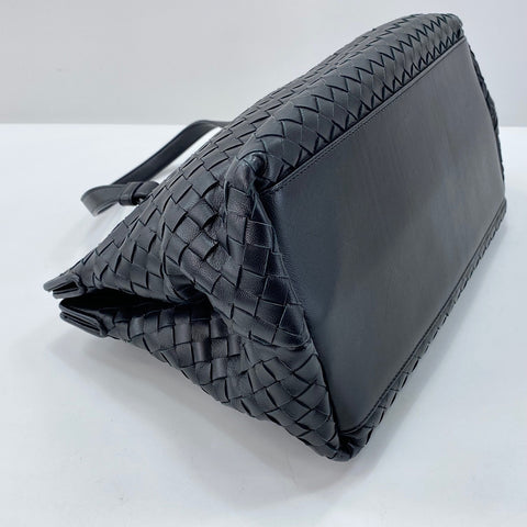BOTTEGAVENETA Handbag leather black WS32638