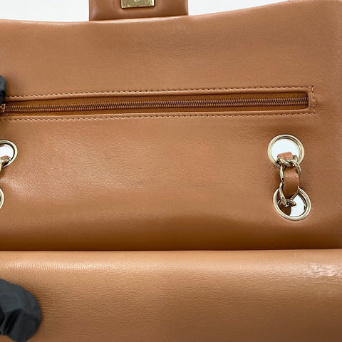 CHANEL Matelasse 23 Shoulder Bag lambskin Brown WS32642